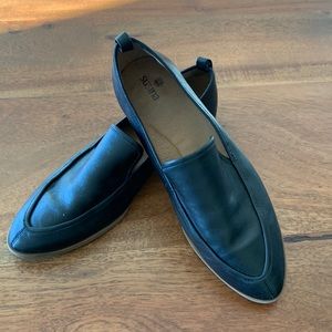 Black leather Susina Women’s Loafers Size 7.5